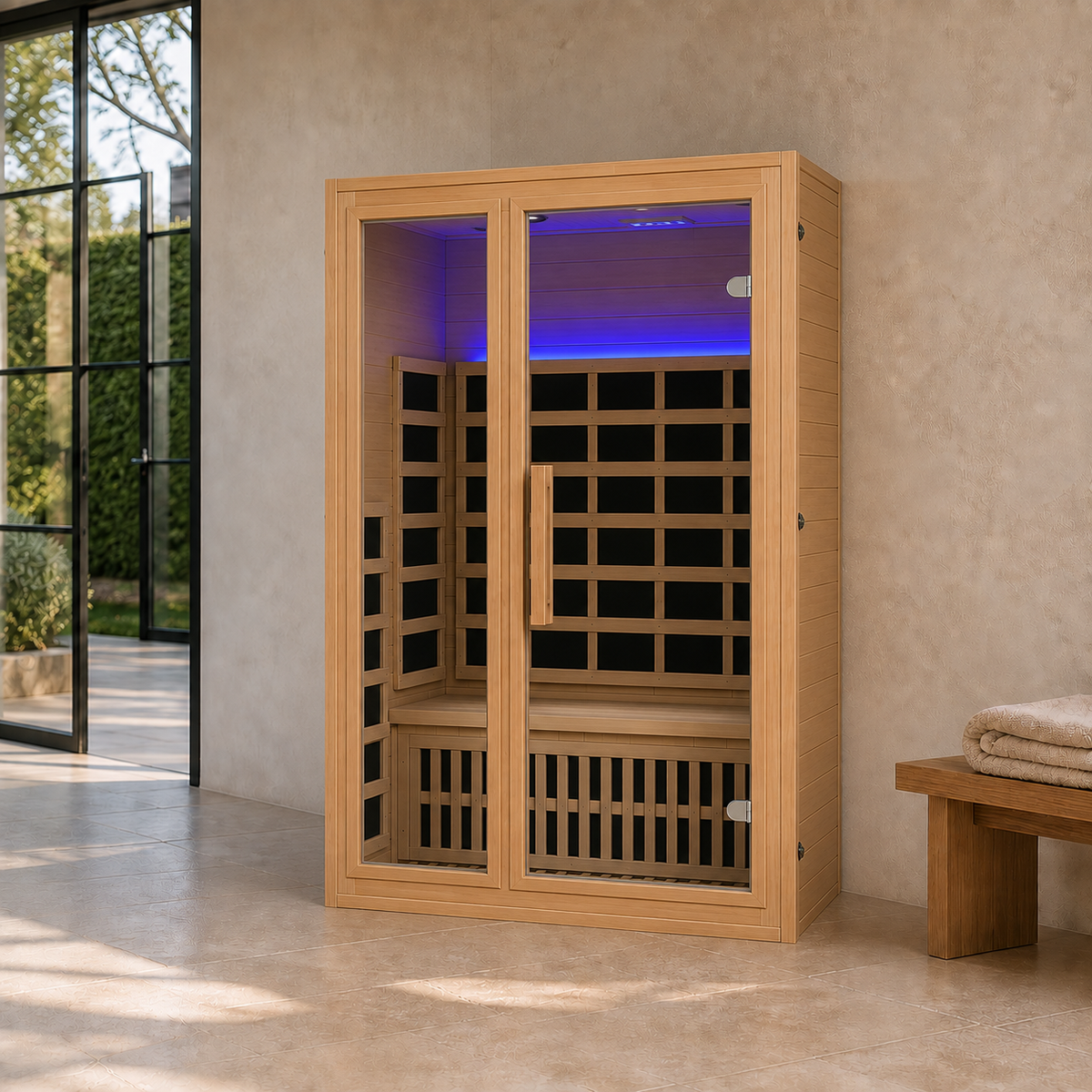 Caldrune Haven 2-Person Infrared Sauna