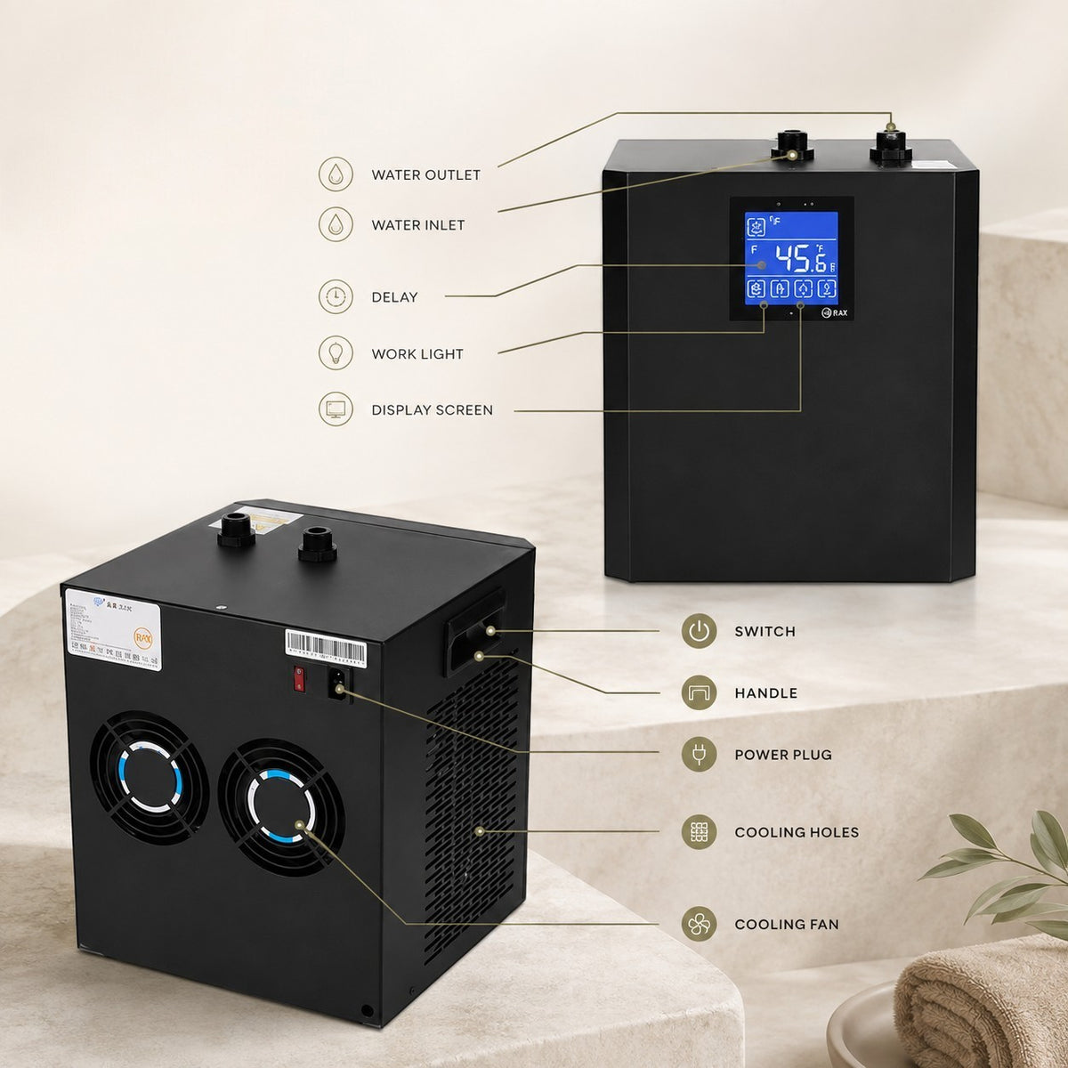 Caldrune Ice Bath Chiller